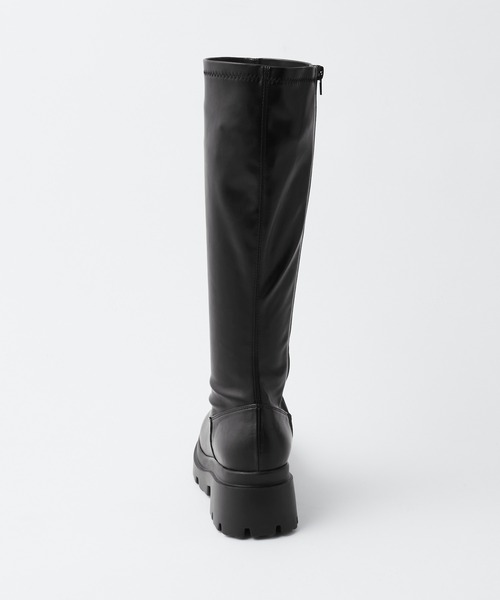 「nui nullu」 ロングブーツ S ブラック レディース_画像6