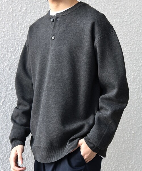 SHIPS any セーター ニット any:「手洗い可能」ミラノリブ コットン