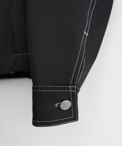 マ*ん様 【WYM】TWILL STITCH LINE SHORT BLOUSO WYM LIDNM（ウィム バイ リドム）の「TWILL STITCH LINE SHORT BLOUSON