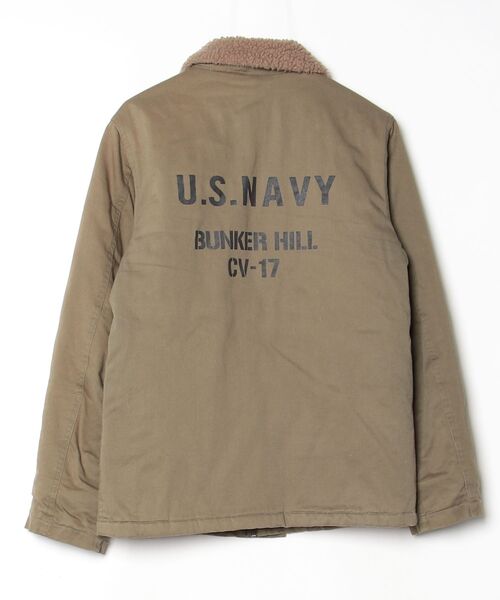 「MARINE UNIFORM」 ブルゾン FREE グリーン メンズ_画像2