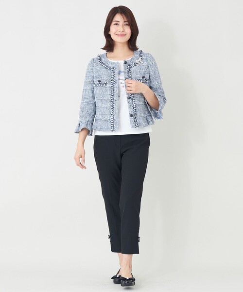 TO BE CHIC（トゥー ビー シック） ジャケット ノーカラージャケット