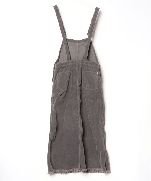 「Healthy denim」 サロペットスカート S グレー レディース_画像2