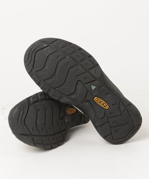 「KEEN」 フラットサンダル 24cm ホワイト レディース_画像3