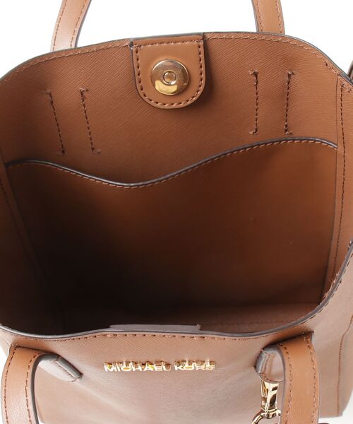 「MICHAEL KORS」 ワンポイント2WAYバッグ - ブラウン レディース