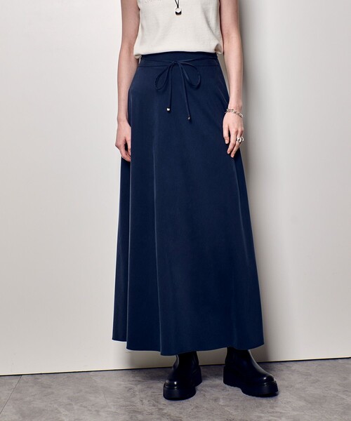 「allureville」 フレアスカート 2 グリーン レディース_画像3