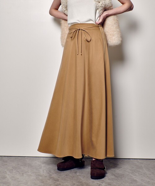 「allureville」 フレアスカート 2 グリーン レディース_画像8