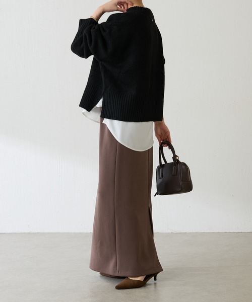 「COLLAGE GALLARDAGALANTE」 ノースリーブニット FREE ブルー レディース_画像3