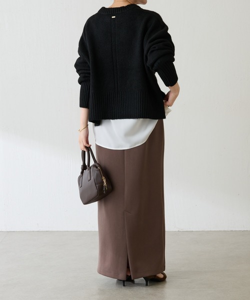 「COLLAGE GALLARDAGALANTE」 ノースリーブニット FREE ブルー レディース_画像4