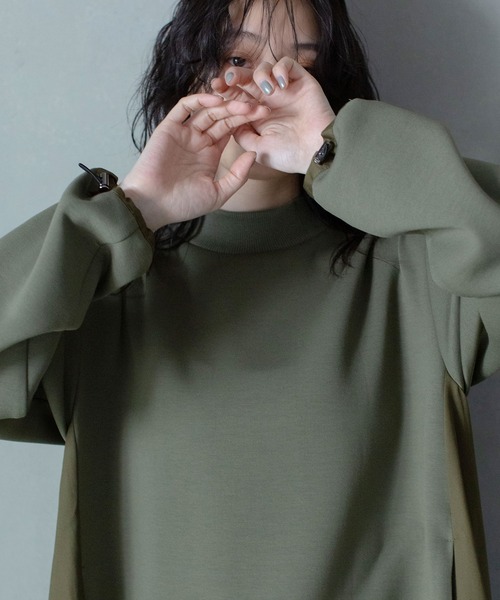 「MARECHAL TERRE」 長袖ワンピース MEDIUM ネイビー レディースの画像