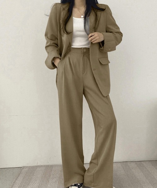 「Miniministore」 セットアップ L オフホワイト レディース_画像2