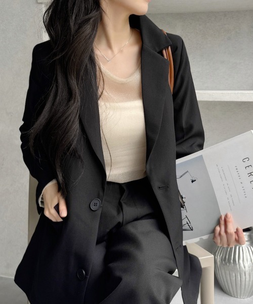 「Miniministore」 セットアップ L オフホワイト レディース_画像6