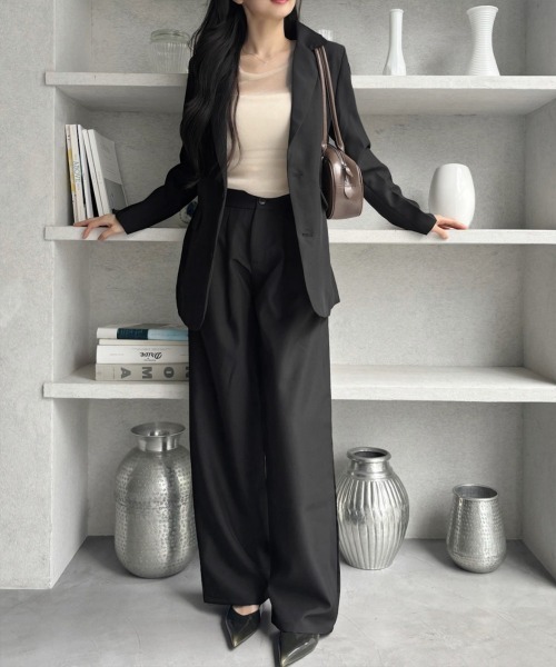 「Miniministore」 セットアップ L オフホワイト レディース_画像9