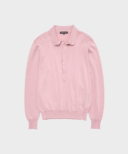 SOSHIOTSUKI（ソウシオオツキ） セーター ニット DRAPED PLACKET POLO