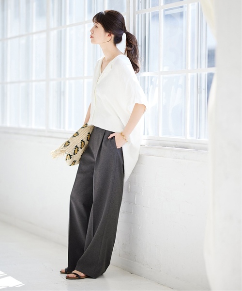 「JOURNAL STANDARD」 スラックス 38 グレー レディースの画像