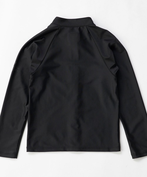ギガブラックラッシュ　4本セット Kappa（カッパ） ラッシュガード 「Kappa/カッパ」キッズ長袖ジップ