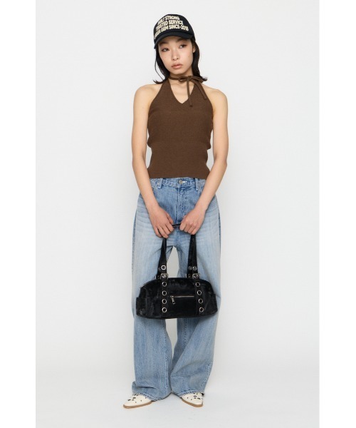 LAGUA GEM（ラグアジェム） ニット セーター HALTER NECK COMPACT