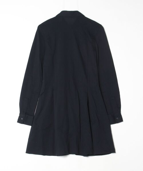 「FRED PERRY」 シャツワンピース 10 ネイビー レディース_画像2
