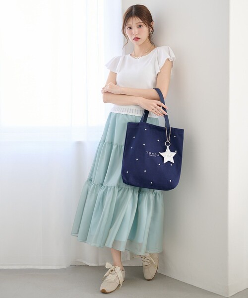 「TOCCA」 ローカットスニーカー 37 グレー レディース_画像2