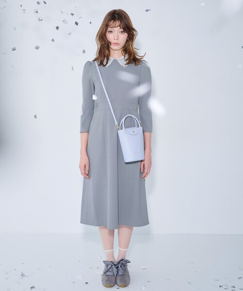 「TOCCA」 ローカットスニーカー 37 グレー レディース_画像4