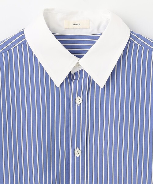 「NAVE」 長袖シャツ 1 レッド レディース_画像3
