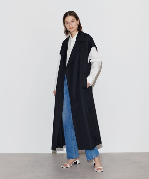 「NAVE」 長袖シャツ 1 レッド レディース_画像5