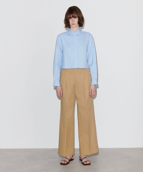 「NAVE」 長袖シャツ 1 レッド レディース_画像7