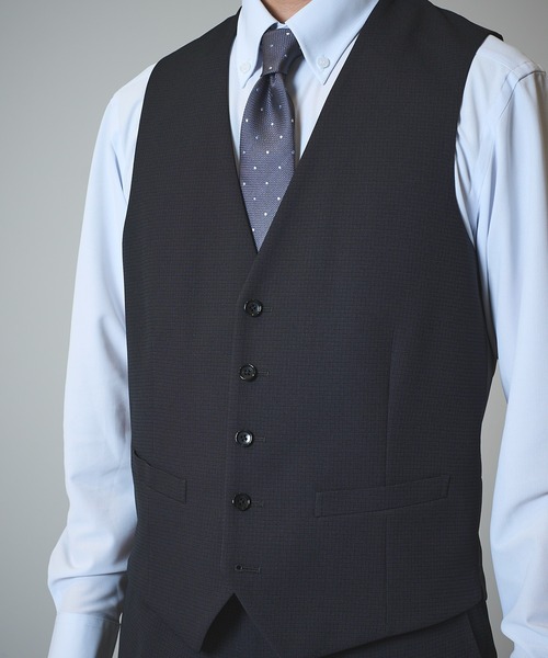 「TETE HOMME」 スーツ X-LARGE チャコールグレー メンズ_画像9