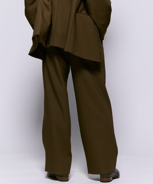 THE BOLDMAN スラックス MEDIUM カーキ メンズ : ZOZOTOWN Yahoo!店