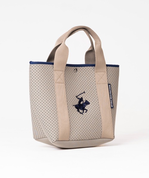 「BEVERLY HILLS POLO CLUB」 ハンドバッグ FREE ベージュ レディース_画像8