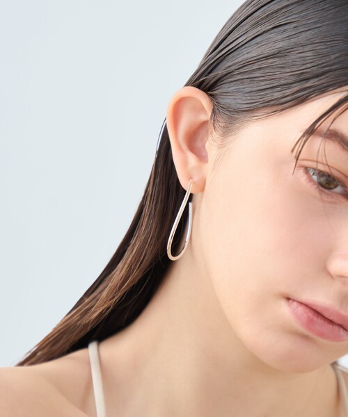 ピアス 「シグナルフープ」 ピアス M レディースの画像