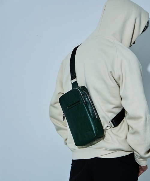 「D.KELLY」 ショルダーバッグ ONE SIZE ブラック メンズ_画像2