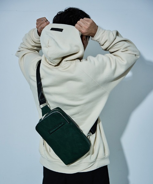 「D.KELLY」 ショルダーバッグ ONE SIZE ブラック メンズ_画像3