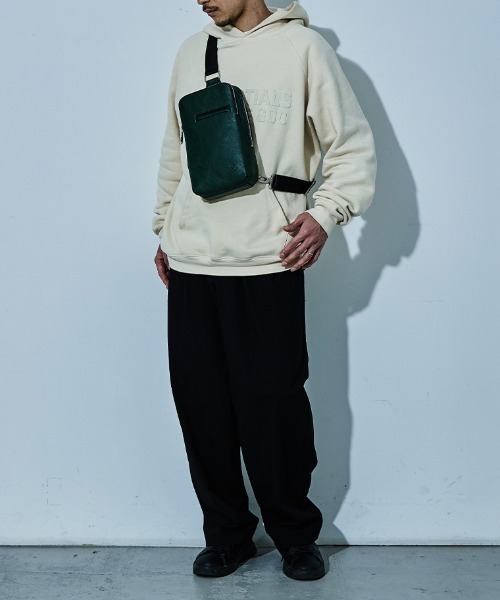 「D.KELLY」 ショルダーバッグ ONE SIZE ブラック メンズ_画像7