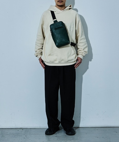 「D.KELLY」 ショルダーバッグ ONE SIZE ブラック メンズ_画像8