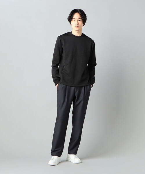 「COMME CA MEN」 パンツ L チャコールグレー メンズ_画像5
