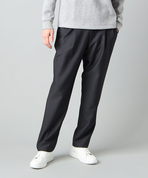 「COMME CA MEN」 パンツ L チャコールグレー メンズ_画像7
