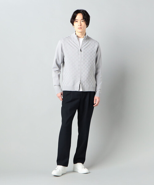 「COMME CA MEN」 パンツ L チャコールグレー メンズ_画像9