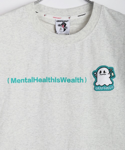 GRAF＆WU（グラフアンドウー） tシャツ オバケワッペン ワンポイント