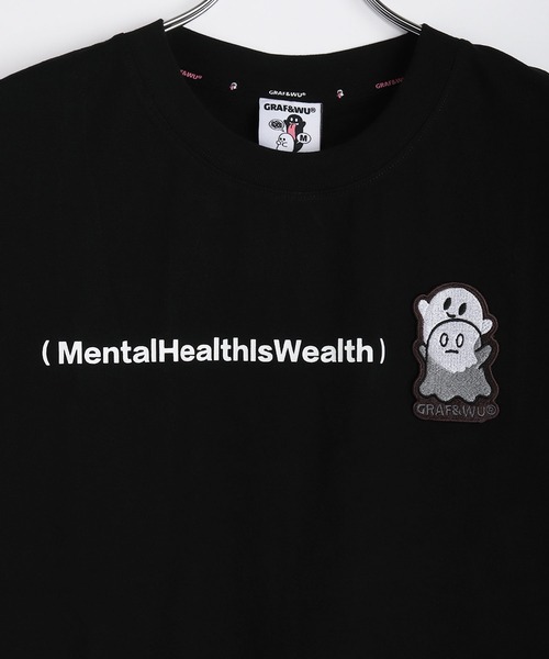 GRAF＆WU（グラフアンドウー） tシャツ オバケワッペン ワンポイント