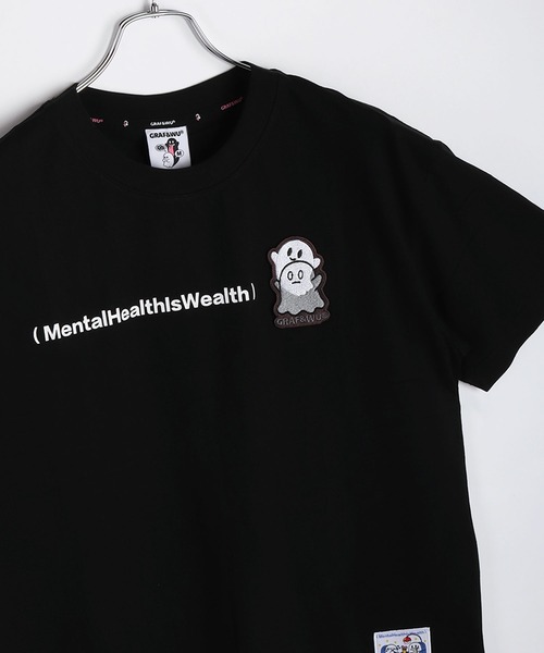 GRAF＆WU（グラフアンドウー） tシャツ オバケワッペン ワンポイント
