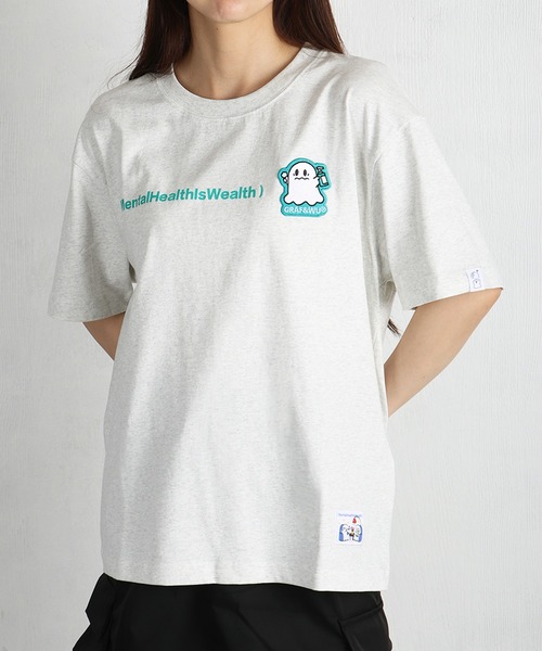 GRAF＆WU（グラフアンドウー） tシャツ オバケワッペン ワンポイント