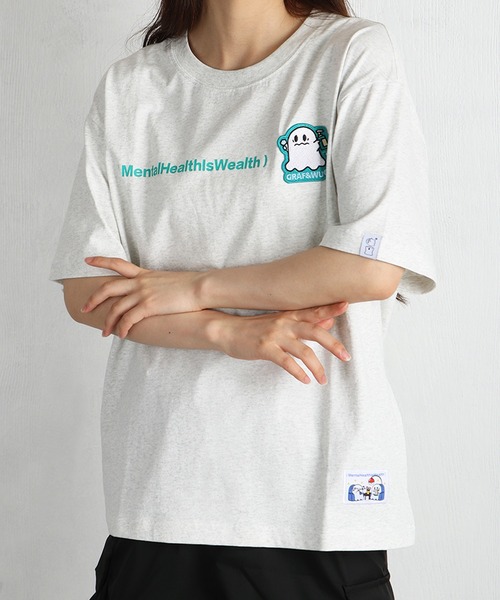 GRAF＆WU（グラフアンドウー） tシャツ オバケワッペン ワンポイント