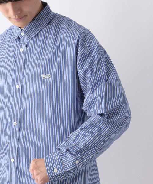 「PENNEYS」 長袖シャツ MEDIUM グリーン メンズ_画像3