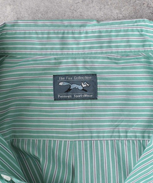 「PENNEYS」 長袖シャツ MEDIUM グリーン メンズ_画像7