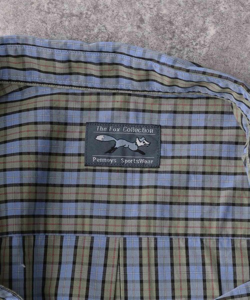 「PENNEYS」 長袖シャツ MEDIUM グリーン メンズ_画像8