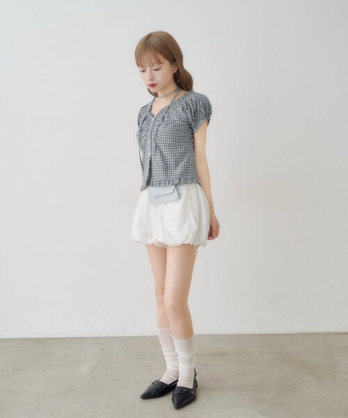 Kastane（カスタネ） ブラウス シャツ 半袖 「待望の再入荷