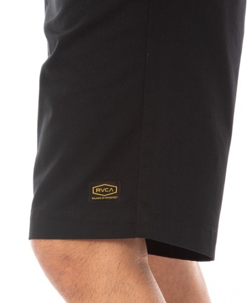 「RVCA」 ハーフパンツ 34inch カーキ メンズ_画像9