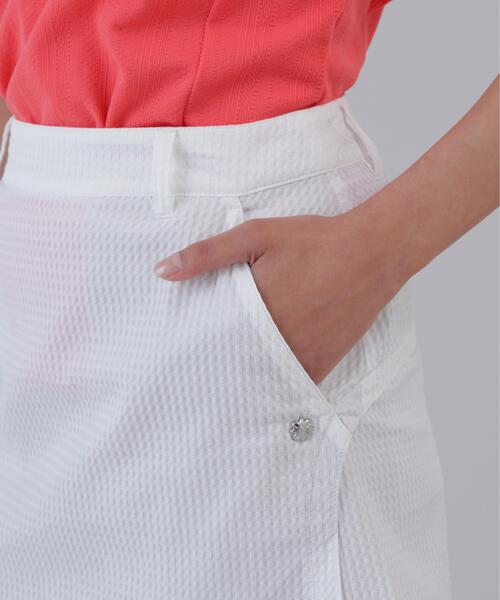 St ANDREWS スカート 「St ANDREWS」「ストレッチ」格子ジャガード