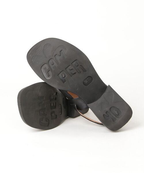「CAMPER」 フラットサンダル 40 ブラック レディース_画像3
