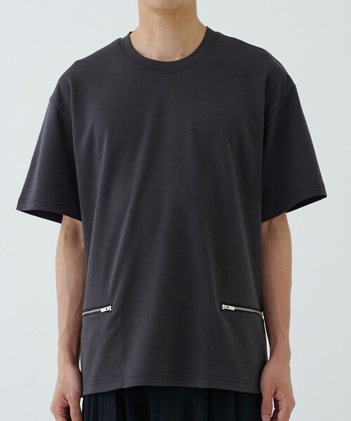 「ATTACHMENT」 半袖Tシャツ 2 ブラック メンズ_画像3